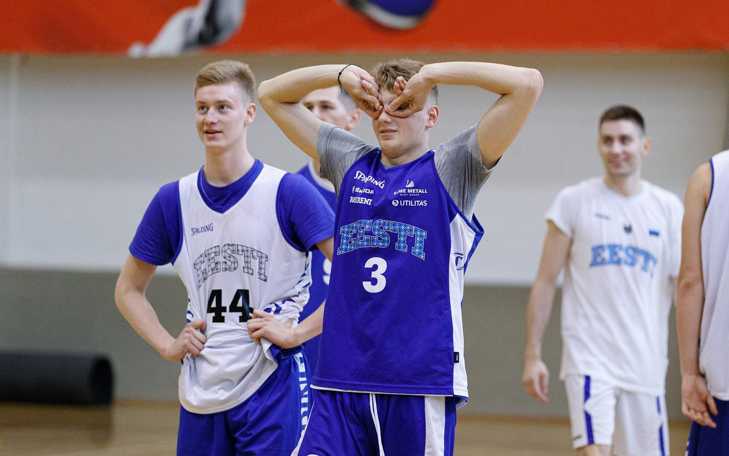Mikk Jurkatamm 2019. aastal U-20 koondist esindamas