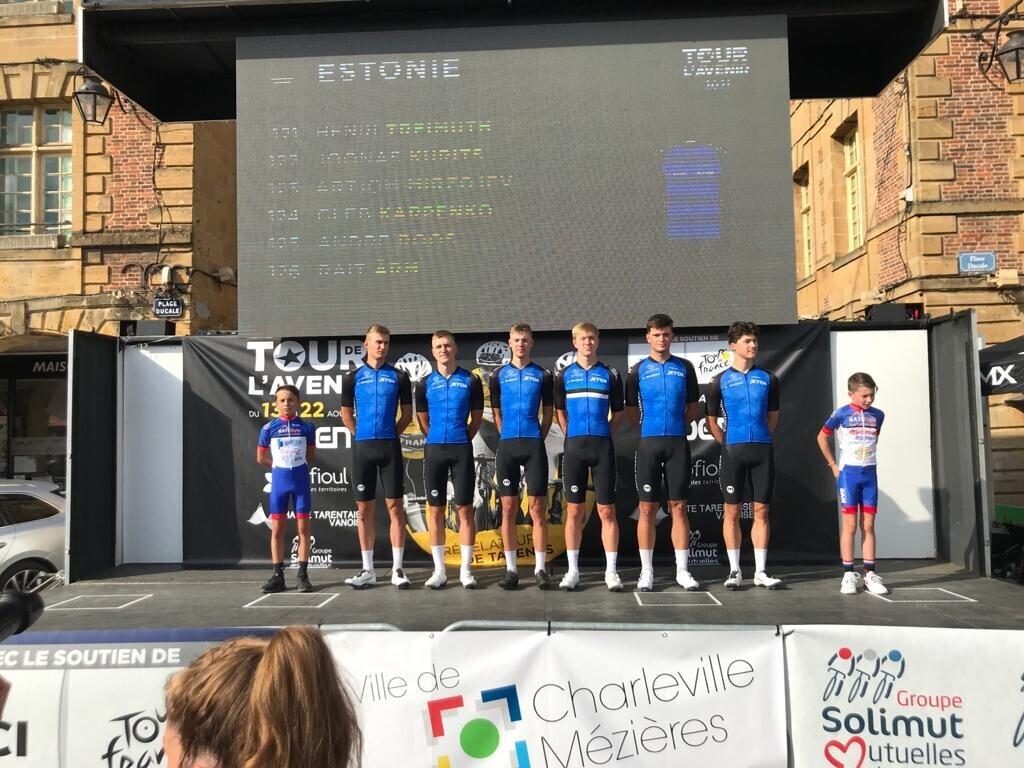 Tour de l’Aveniril startiv Eesti U-23 maanteeratturite koondis