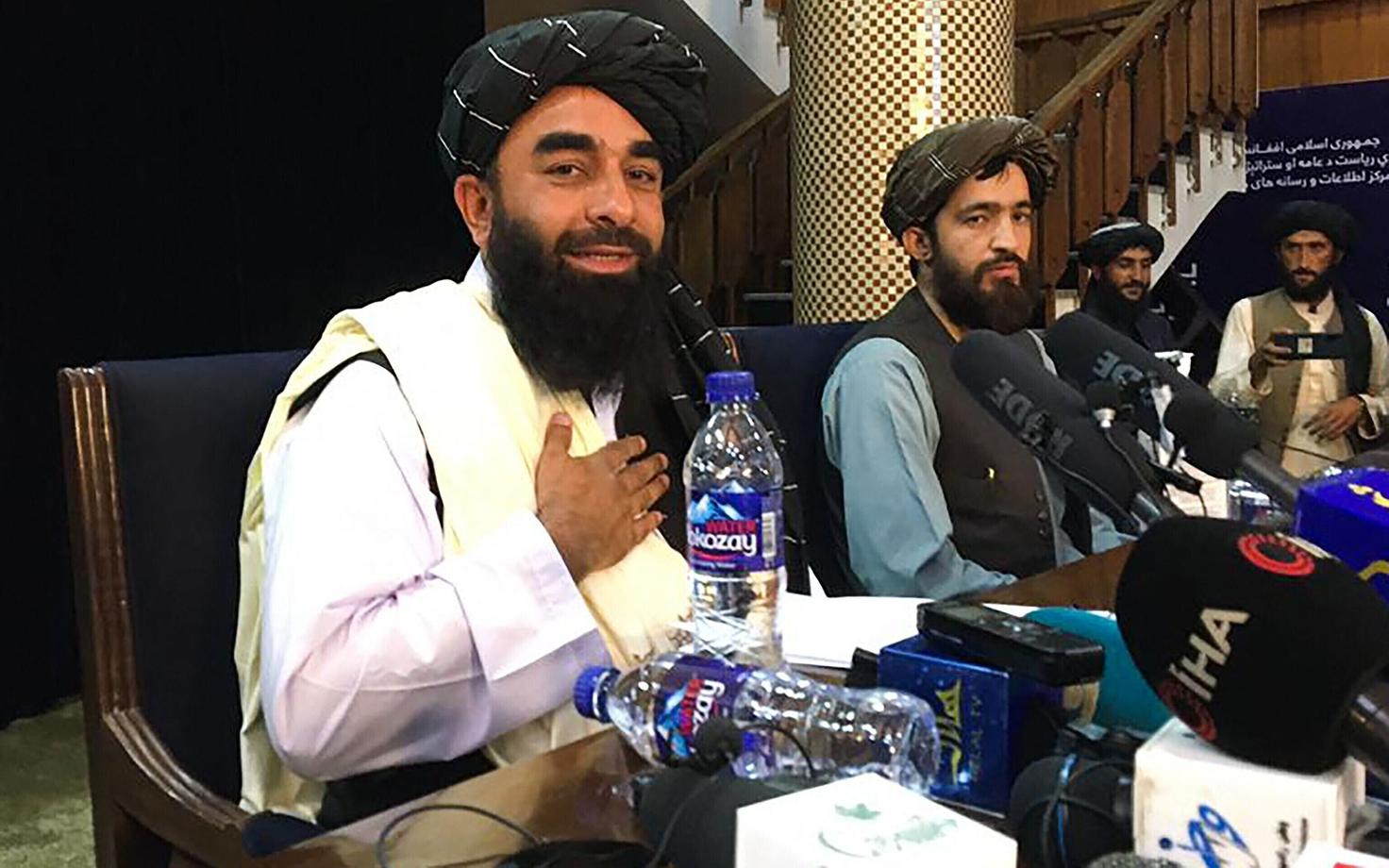 Talibani pressiesindaja Zabihullah Mujahid