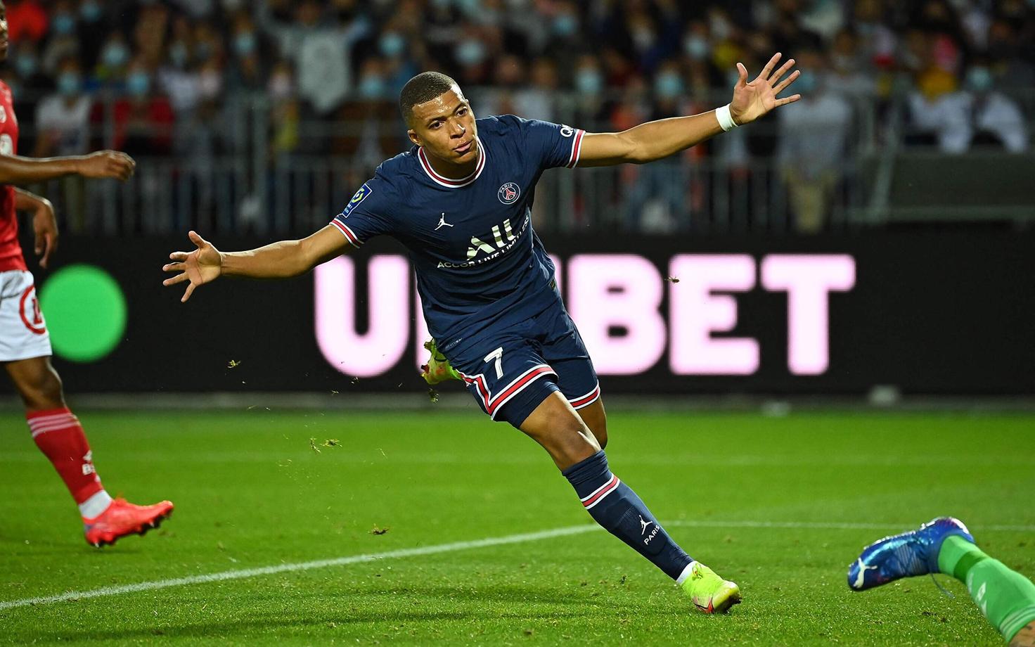 Kylian Mbappe lõi reedel PSG teise värava