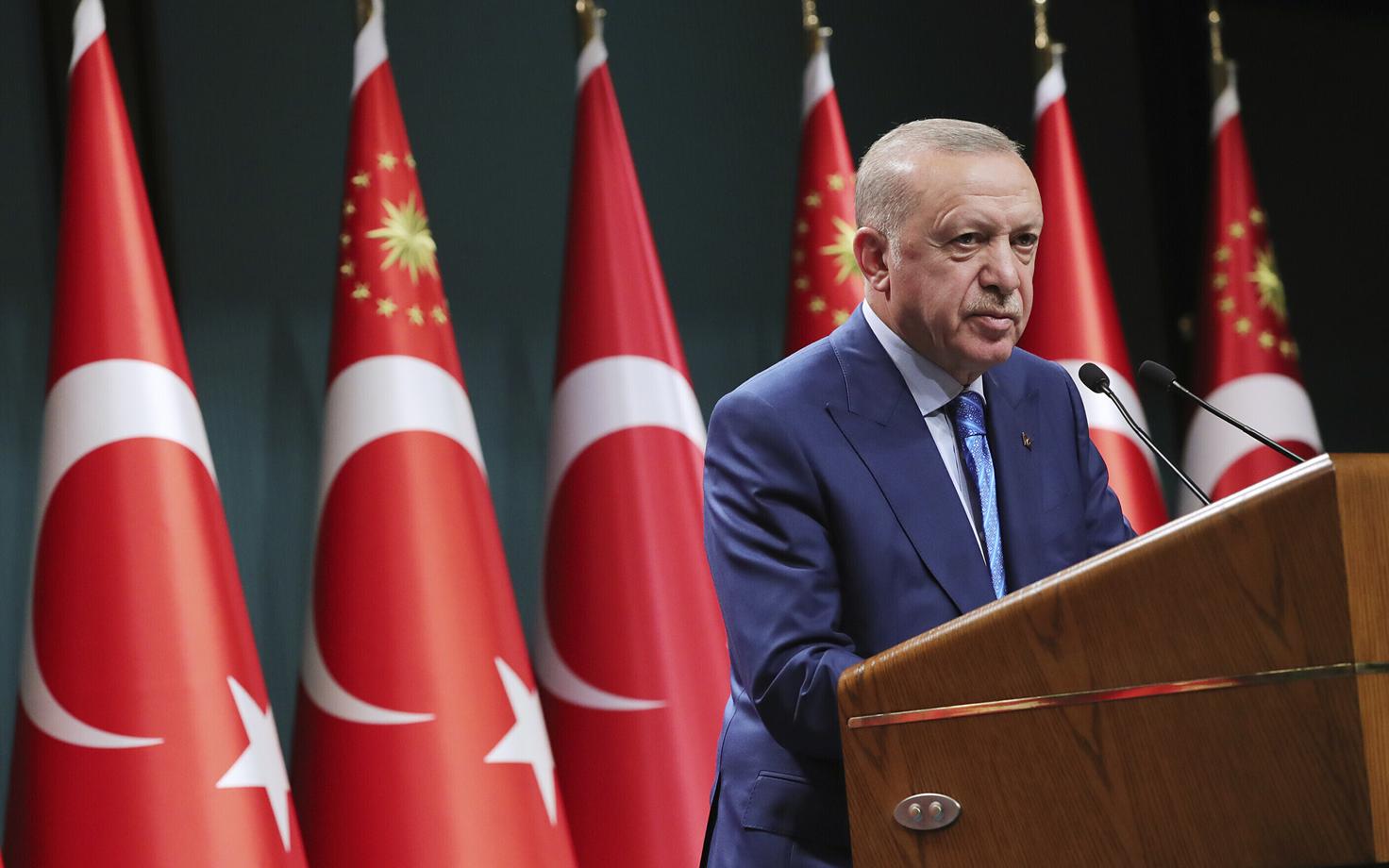 Türgi president Recep Tayyip Erdogan.