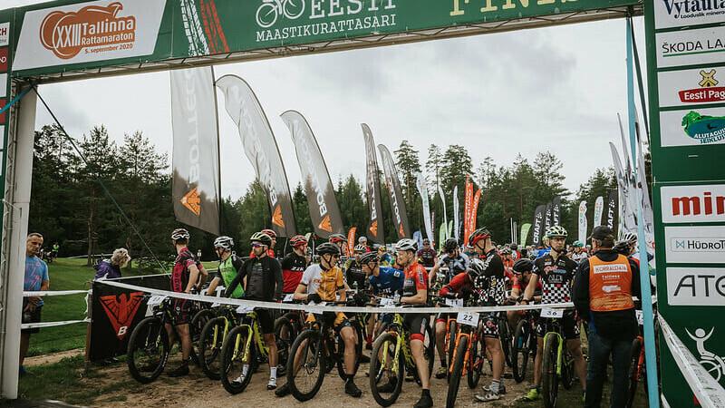 Tallinna Rattamaratoni start.