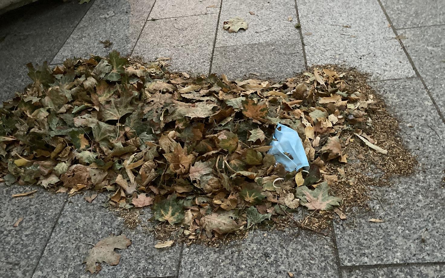 Kasutatud kaitsemask.