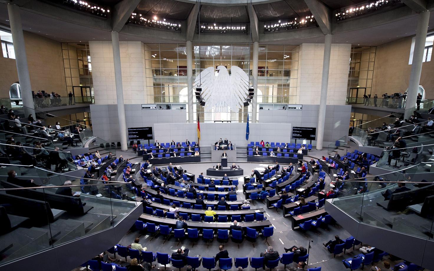 Saksamaa parlament Bundestag.