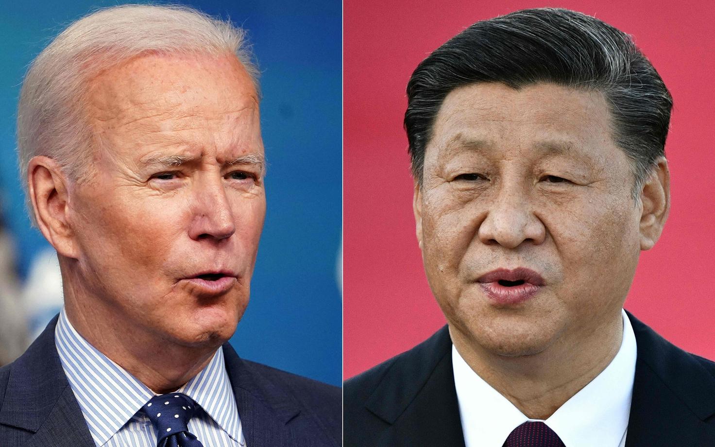 Joe Biden ja Xi Jinping.