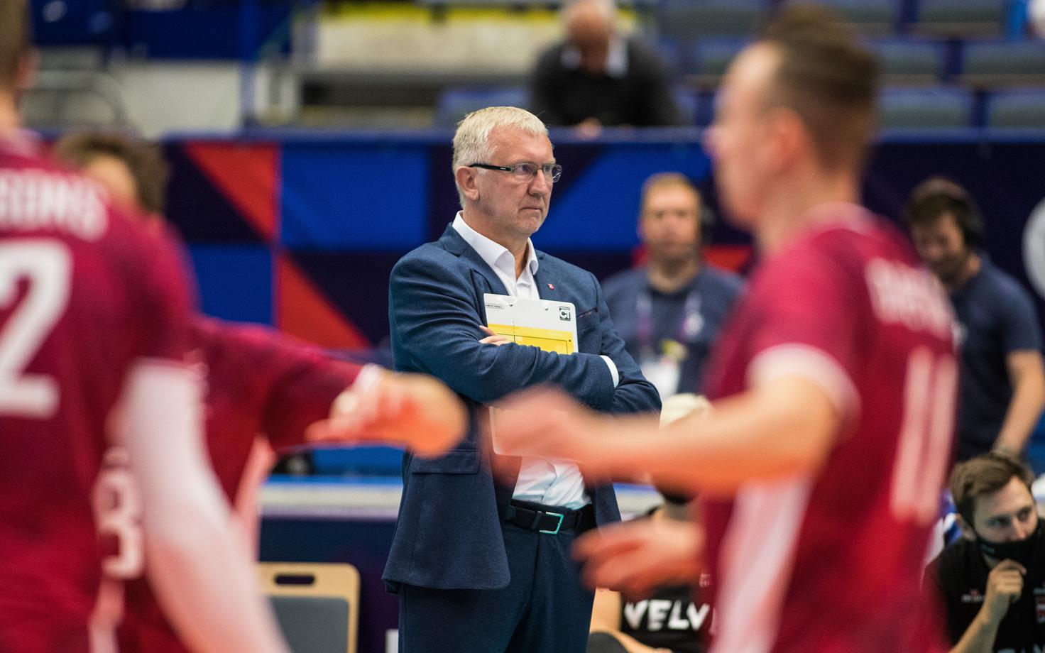 Avo Keel Läti koondise kohtumises Itaalia vastu.