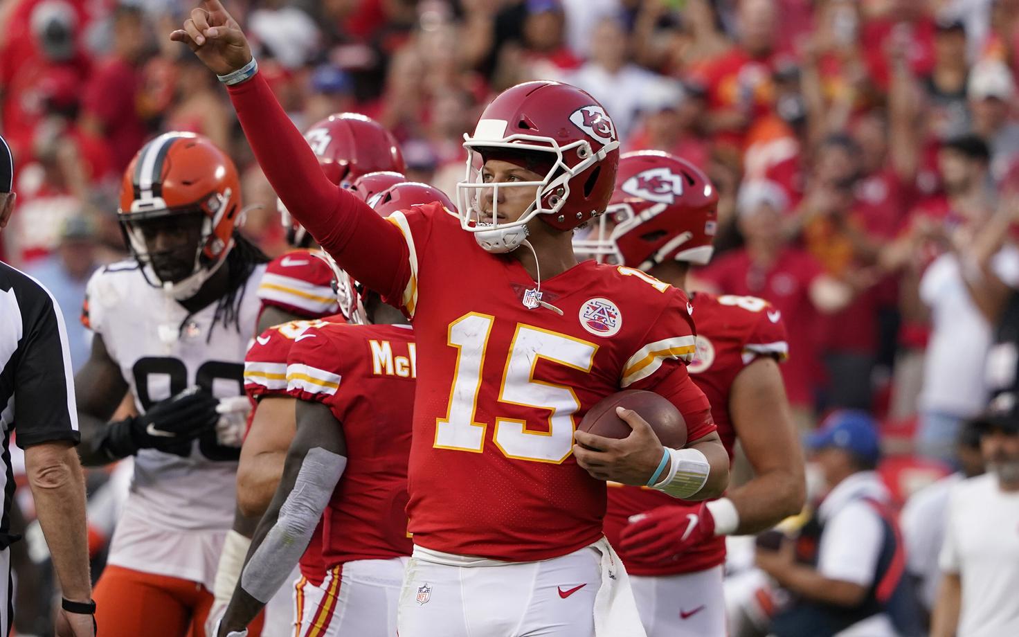 Kansas City mängujuht Patrick Mahomes