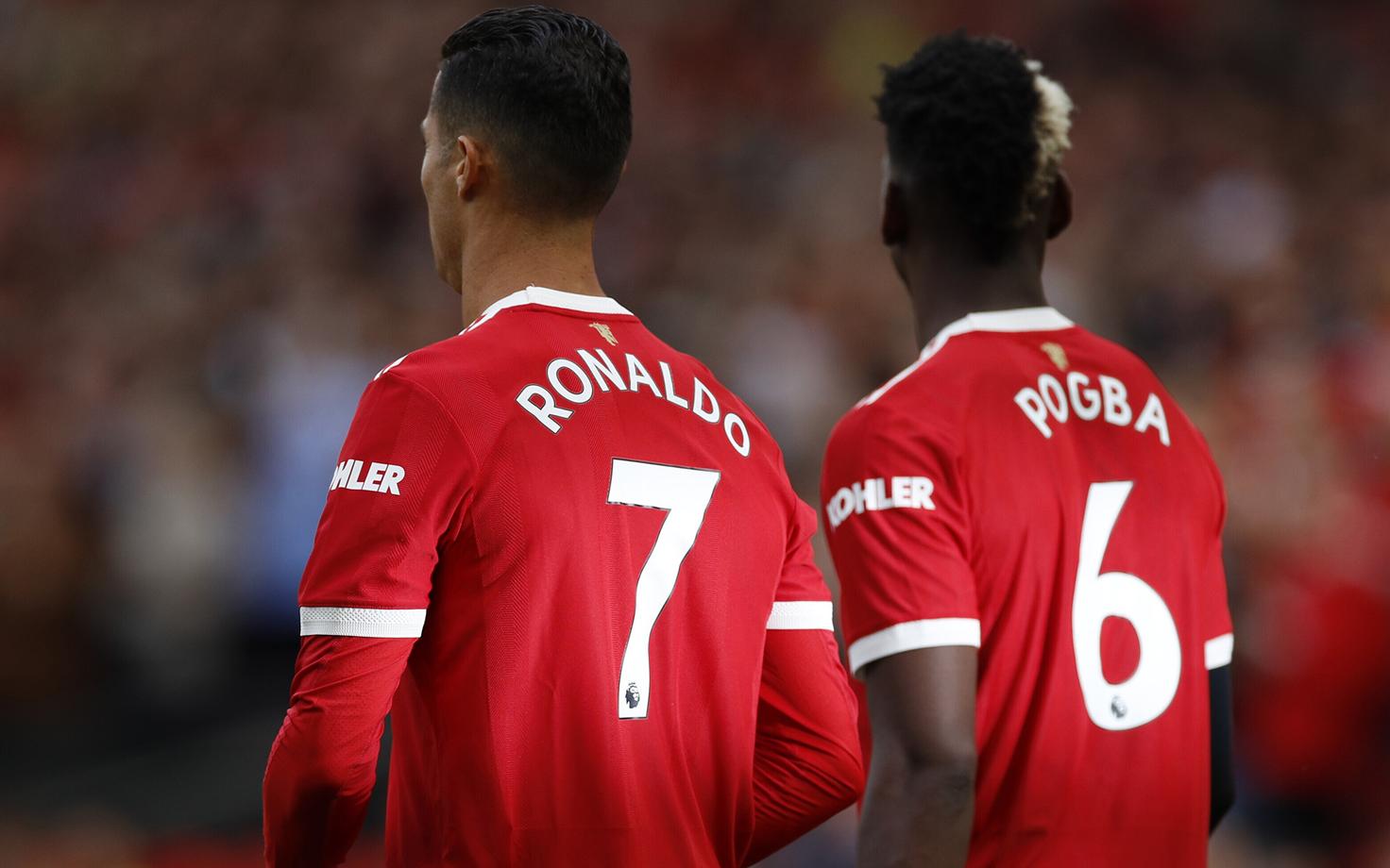 Cristiano Ronaldo ja Paul Pogba