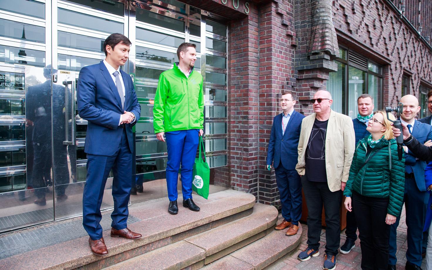 Keskerakonna kampaaniaüritus.