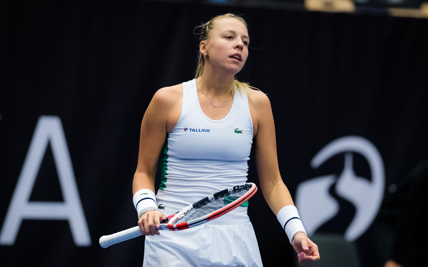 Anett Kontaveit Ostrava turniiril 2020. aastal