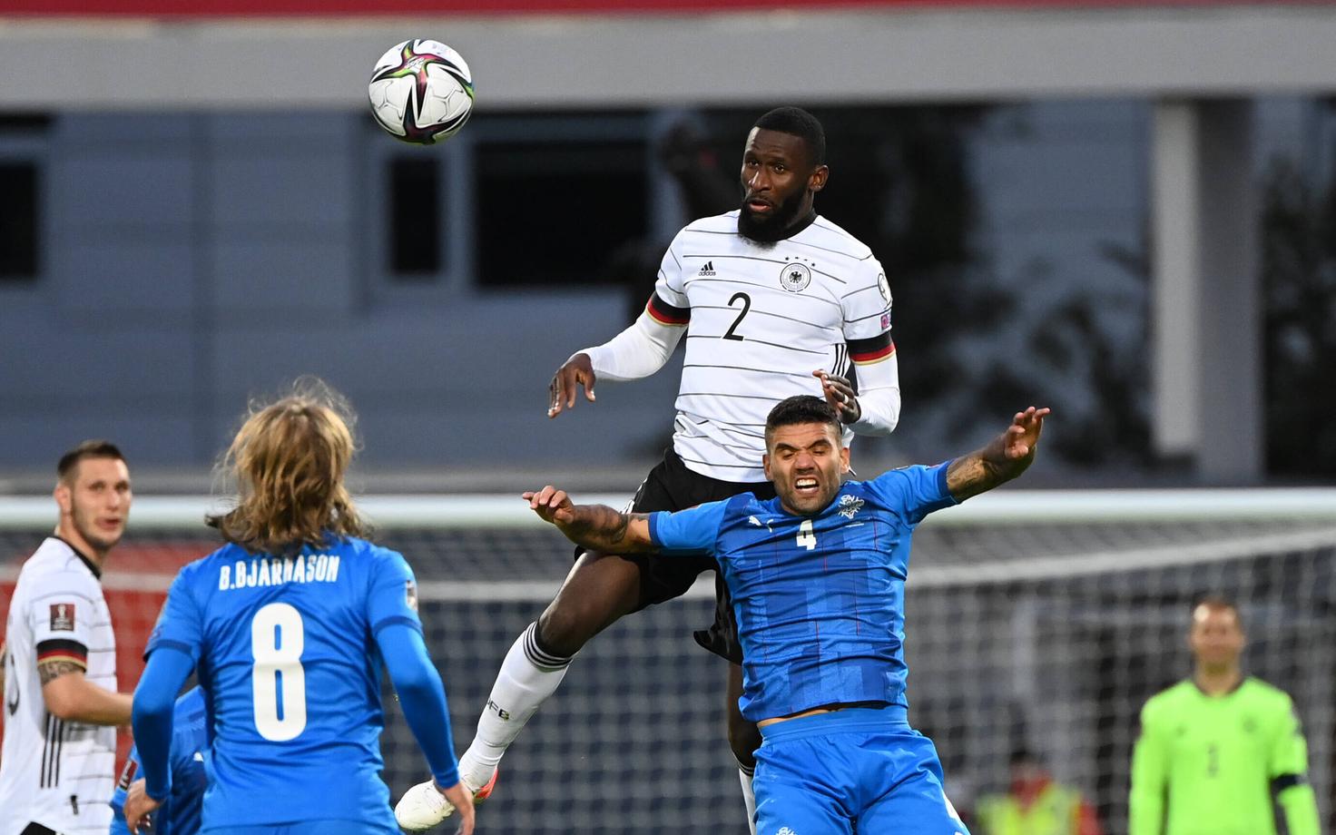Antonio Rüdiger mängimas Saksamaa koondise eest