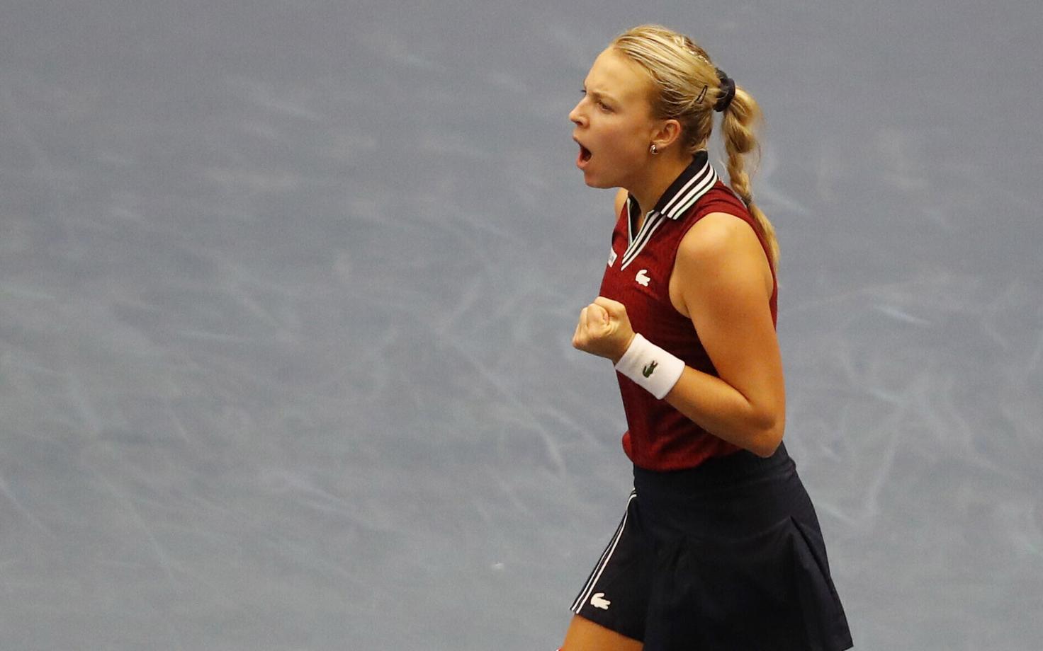 Anett Kontaveit mängus Belinda Bencici vastu