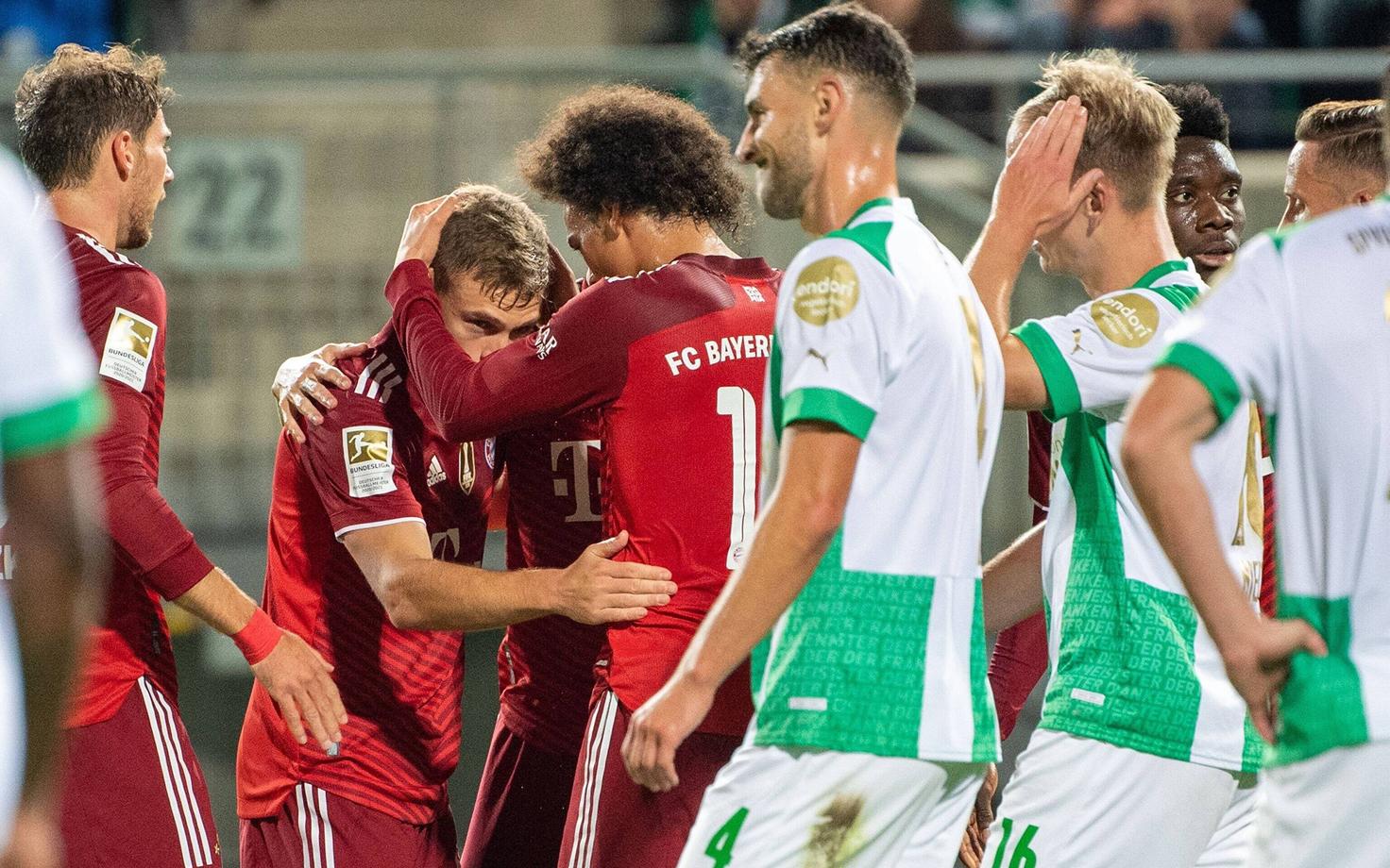 Müncheni Bayerni ja Greuter Fürthi kohtumine