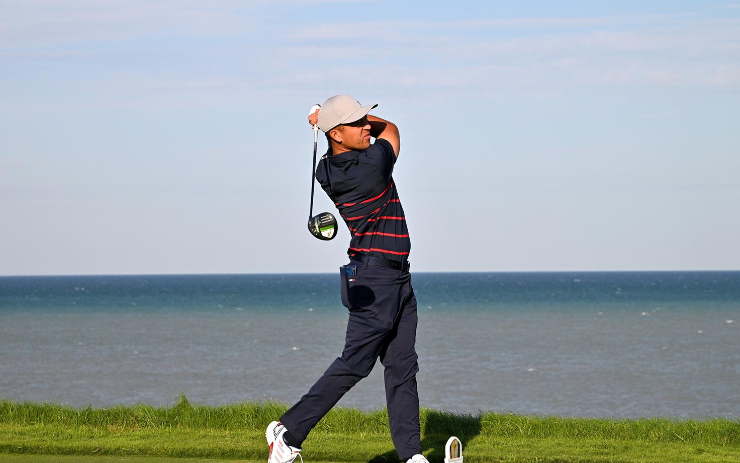 Xander Schauffele Ryder Cupi avapäeval.
