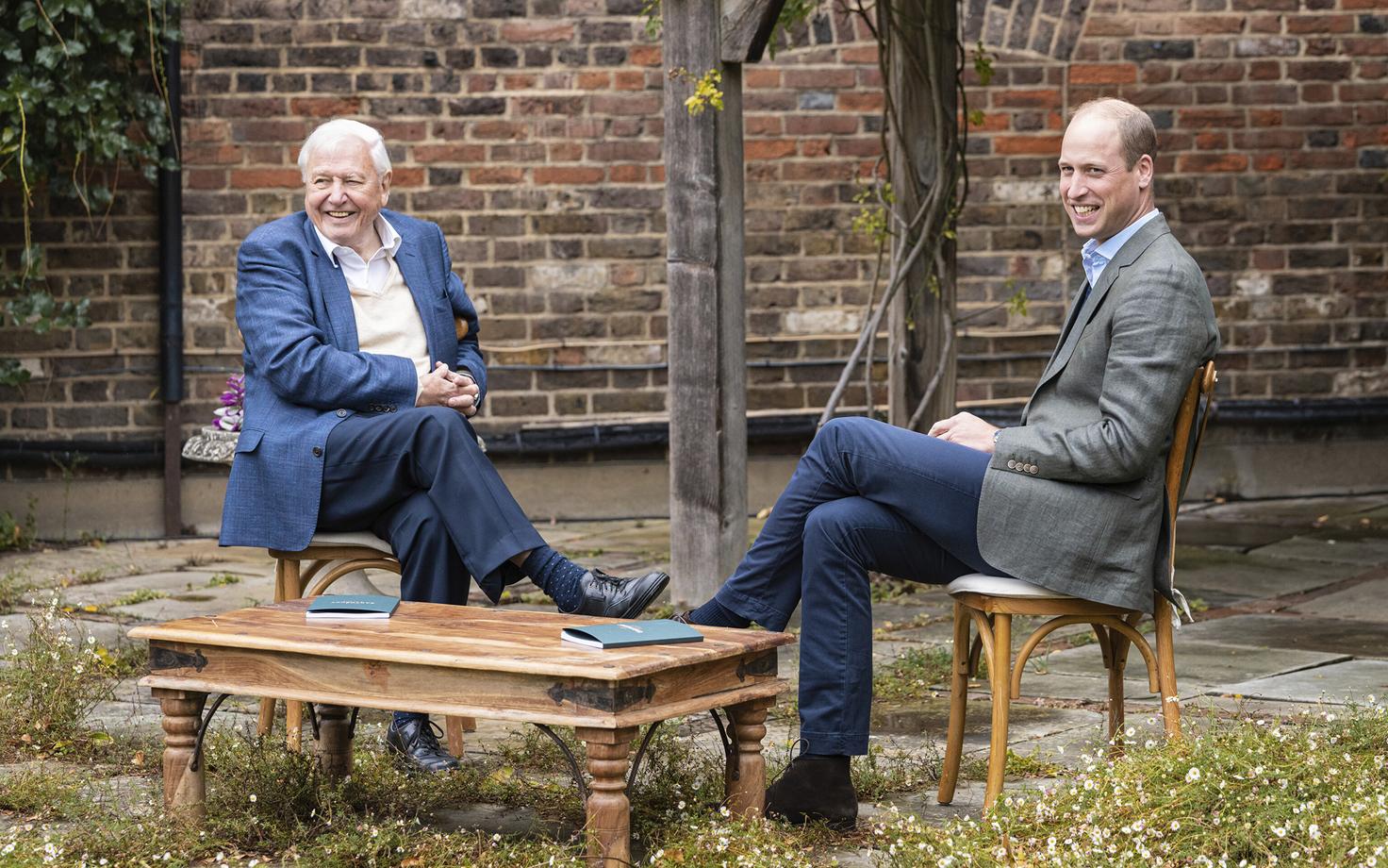 David Attenborough ja prints William