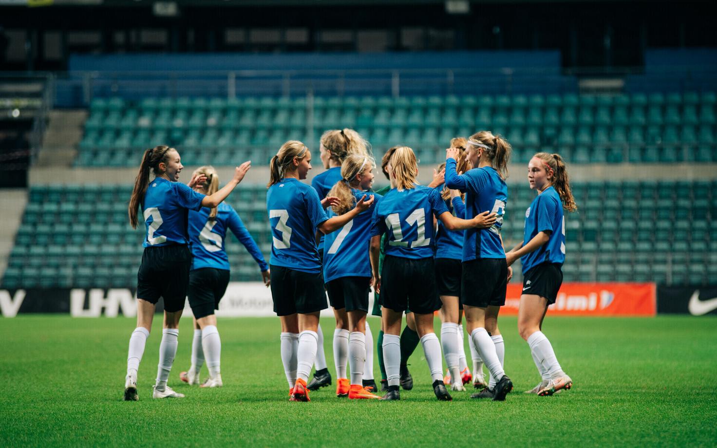 Tüdrukute U-17 jalgpallikoondis