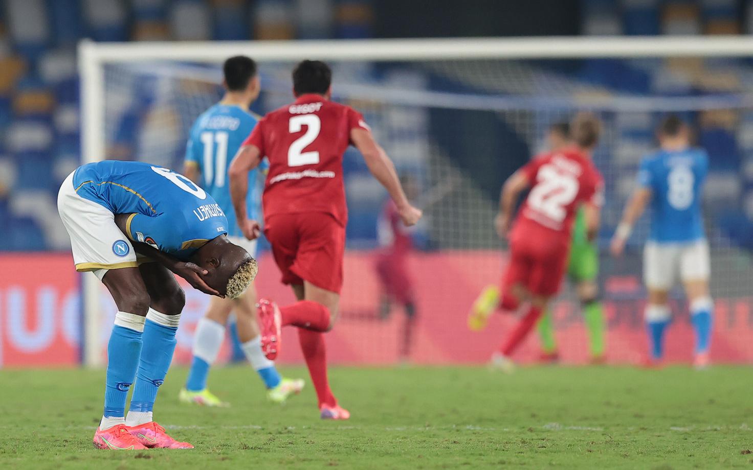Napoli ja Moskva Spartaki kohtumine