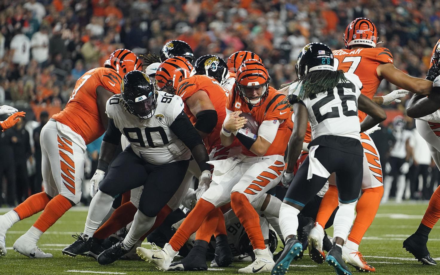 Cincinnati ja Jacksonville'i kohtumine