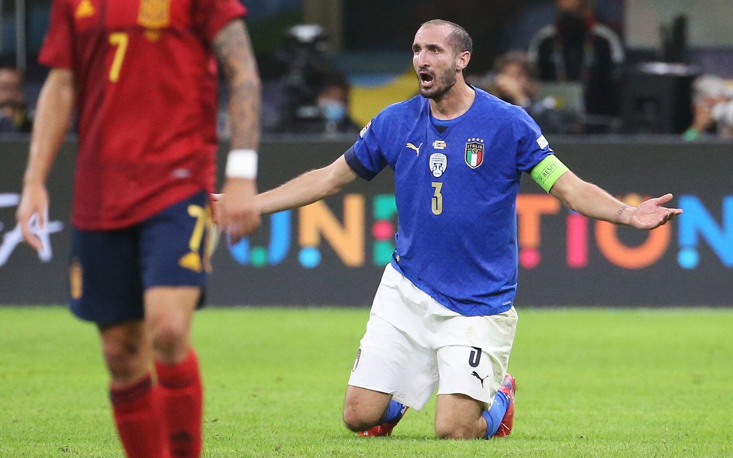 Itaalia koondise kapten Giorgio Chiellini