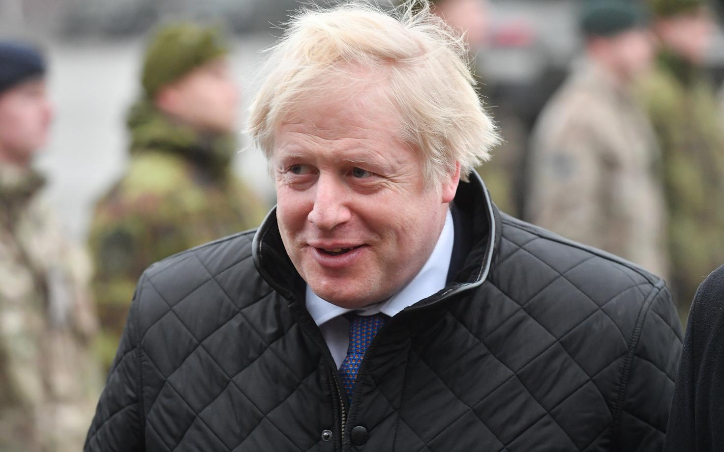 Briti peaminister Boris Johnson Eesti visiidil 2019. aastal.