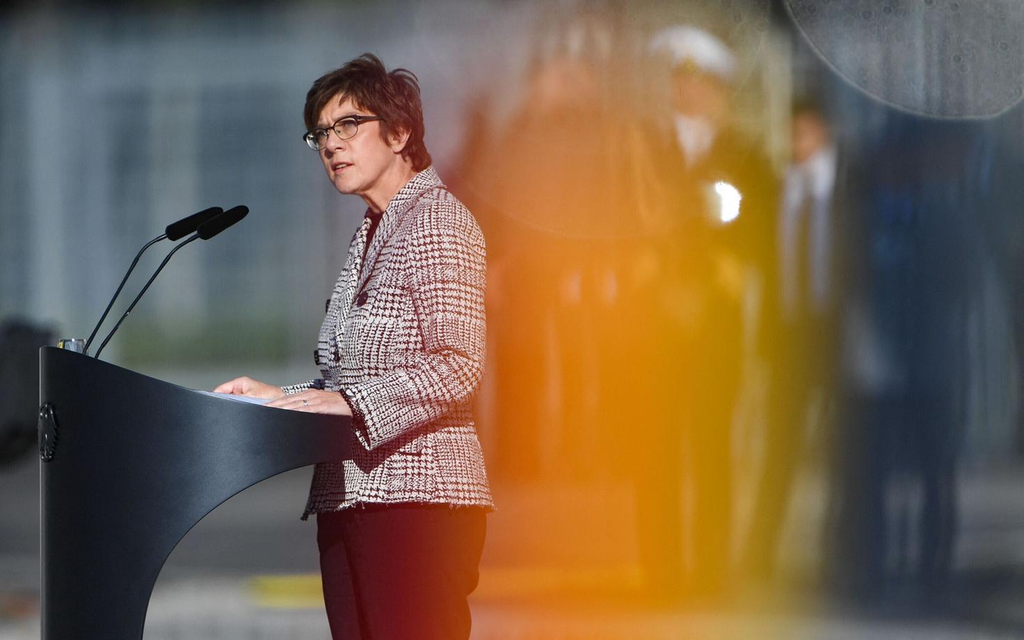 Saksamaa kaitseminister Annegret Kramp-Karrenbauer