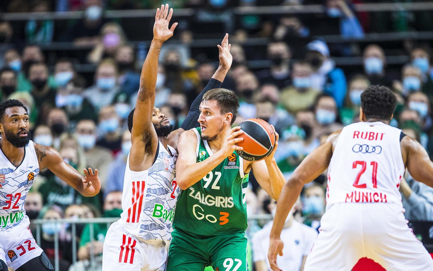 Kaunase Žalgiris - Müncheni Bayern