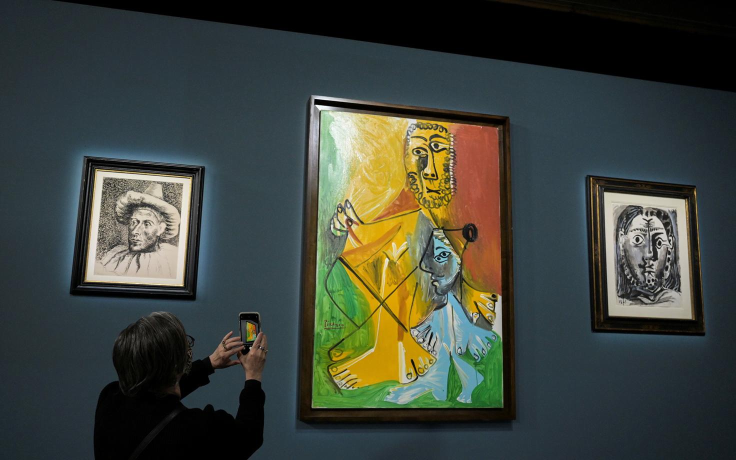 Pablo Picasso teosed, mis olid oksjonil.