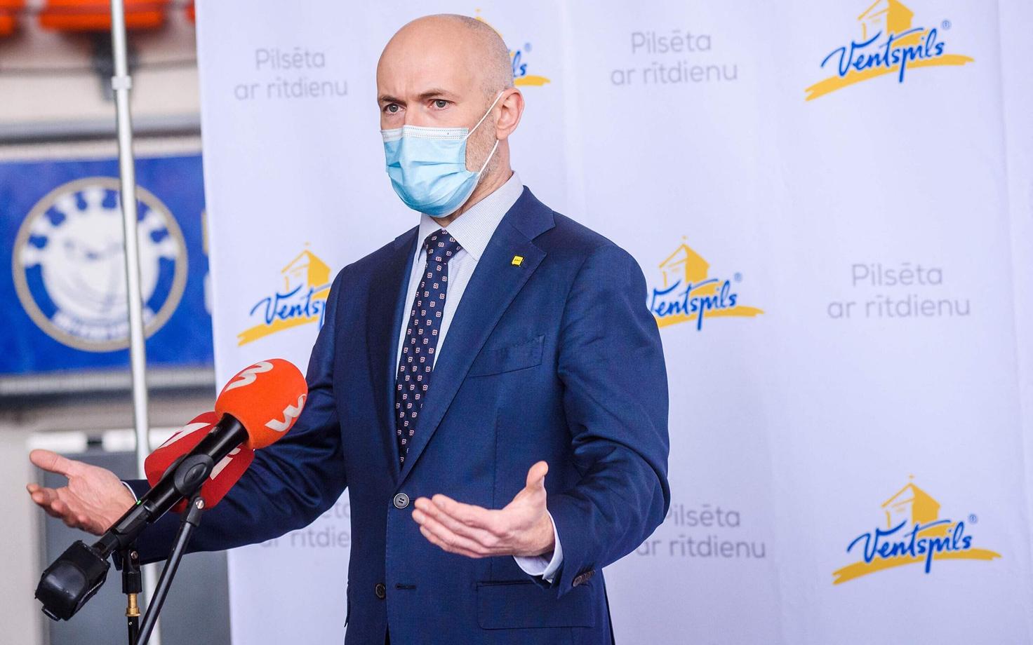 Министр здравоохранения Даниэлс Павлютс.