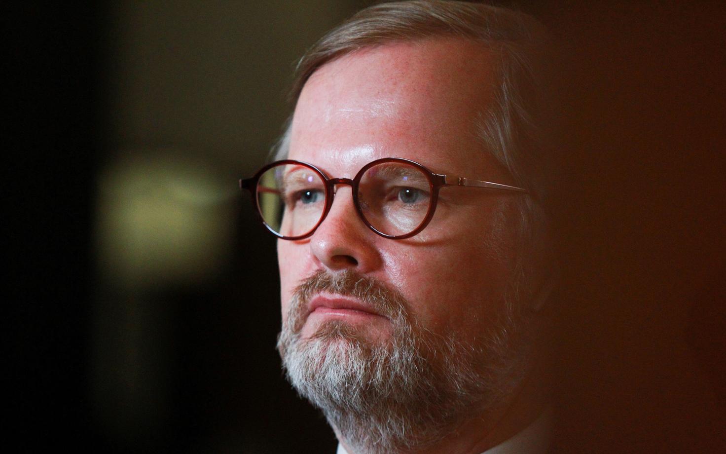 Uue koalitsiooni peaministrikandidaat Petr Fiala.