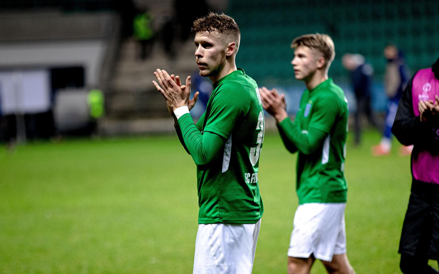 Jalgpalli Konverentsiliiga kohtumine FC Flora - Famagusta Anorthosis; Markus Poom