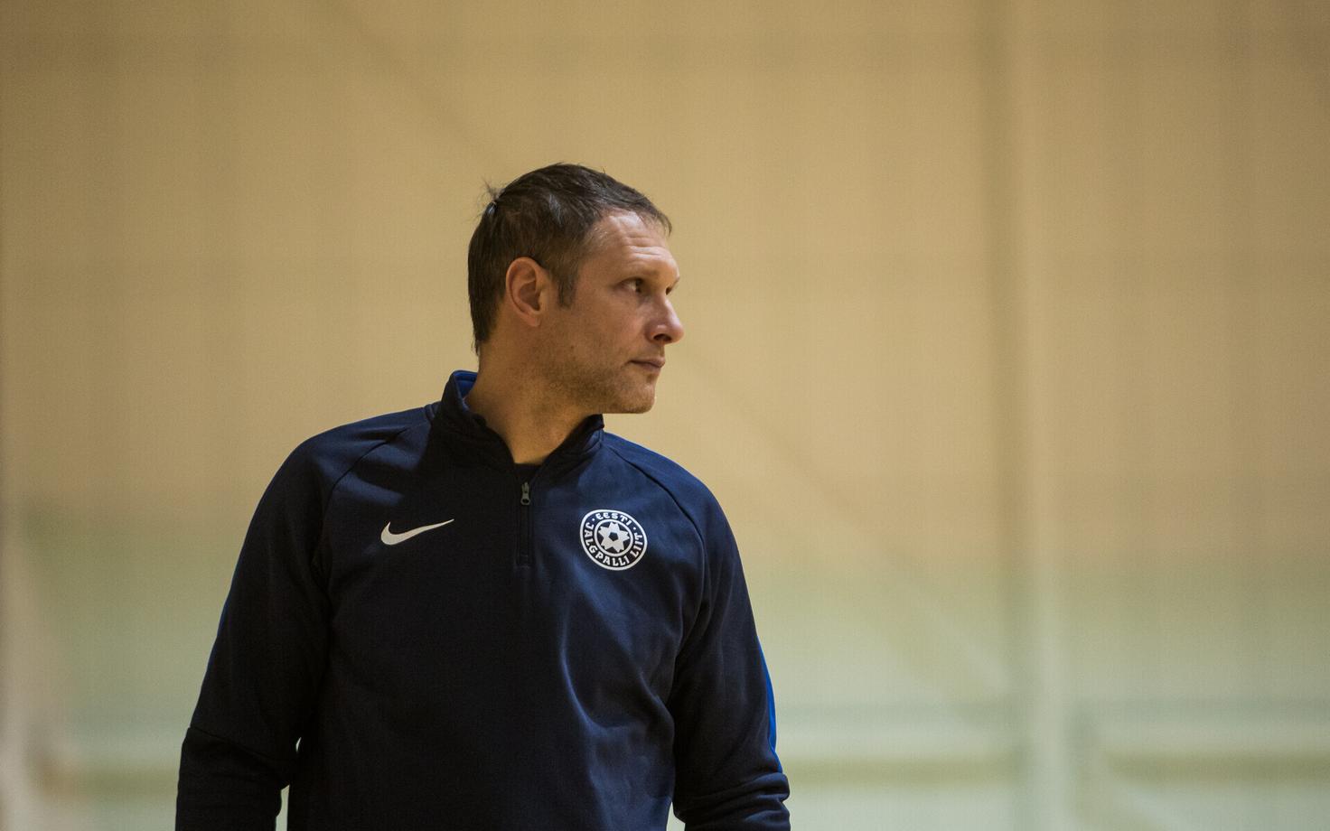 Eesti koondise peatreener Dmitri Skiperski