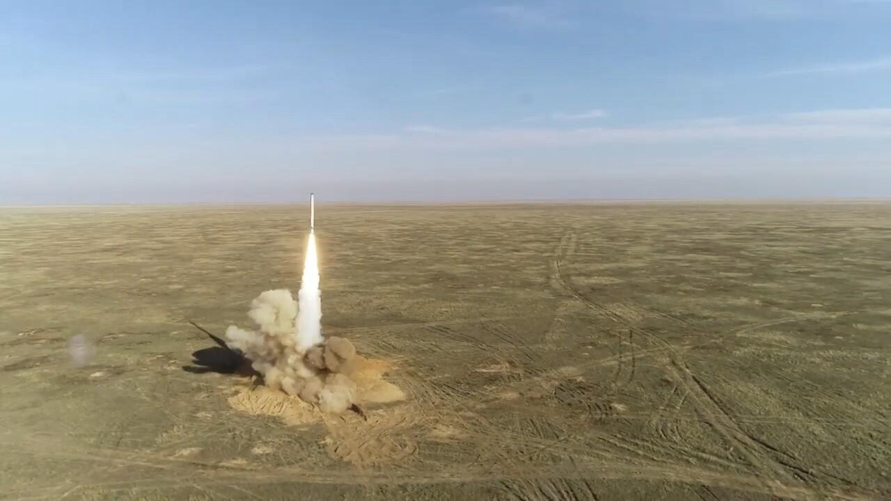 Venemaa sõjalise otstarbega raketi katsetus.