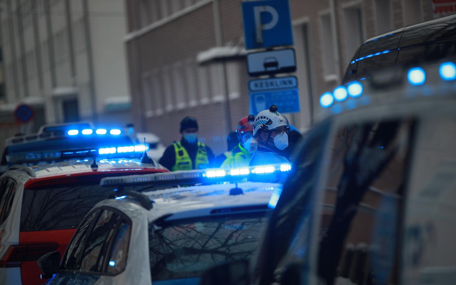 Politseisõidukid.
