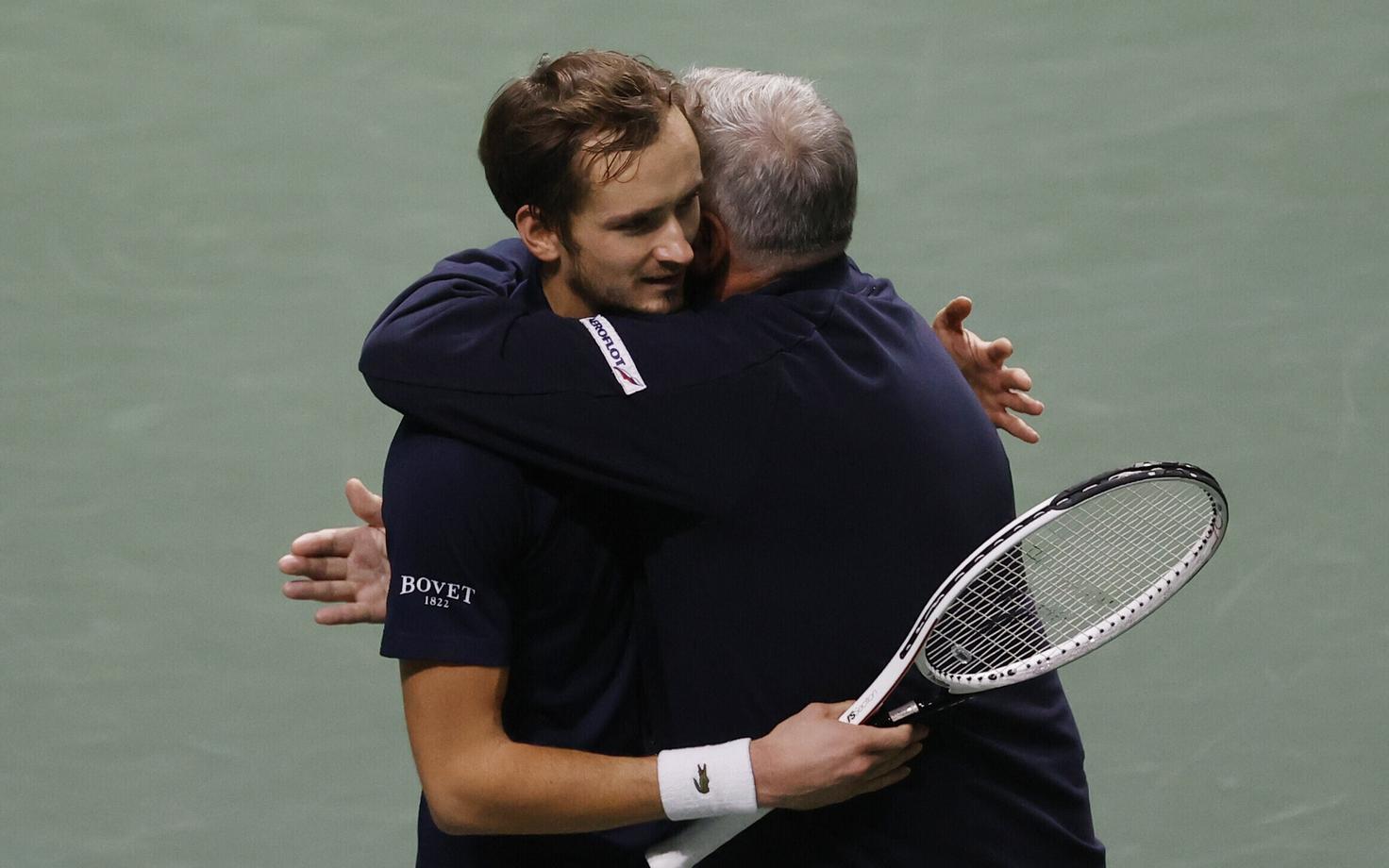 Daniil Medvedev ja Šamil Tarpištšev