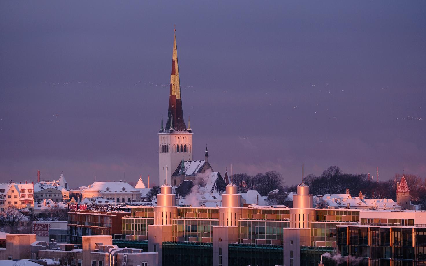 Oleviste kirik Tallinnas.