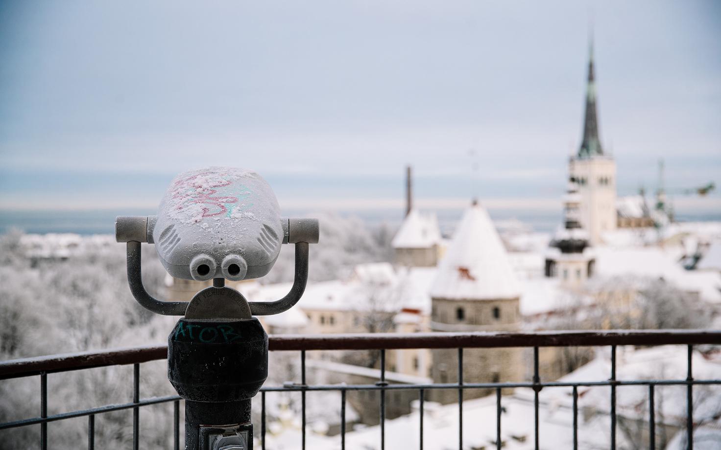 Winter in Tallinn, 2021.
