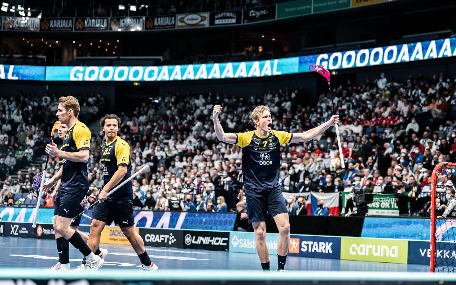 Rootsi saalihokikoondislased laupäevases MM-finaalis