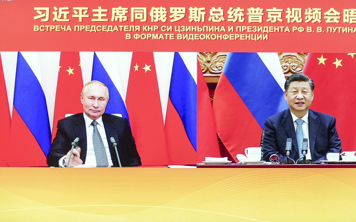 Vladimir Putin ja Xi Jinping