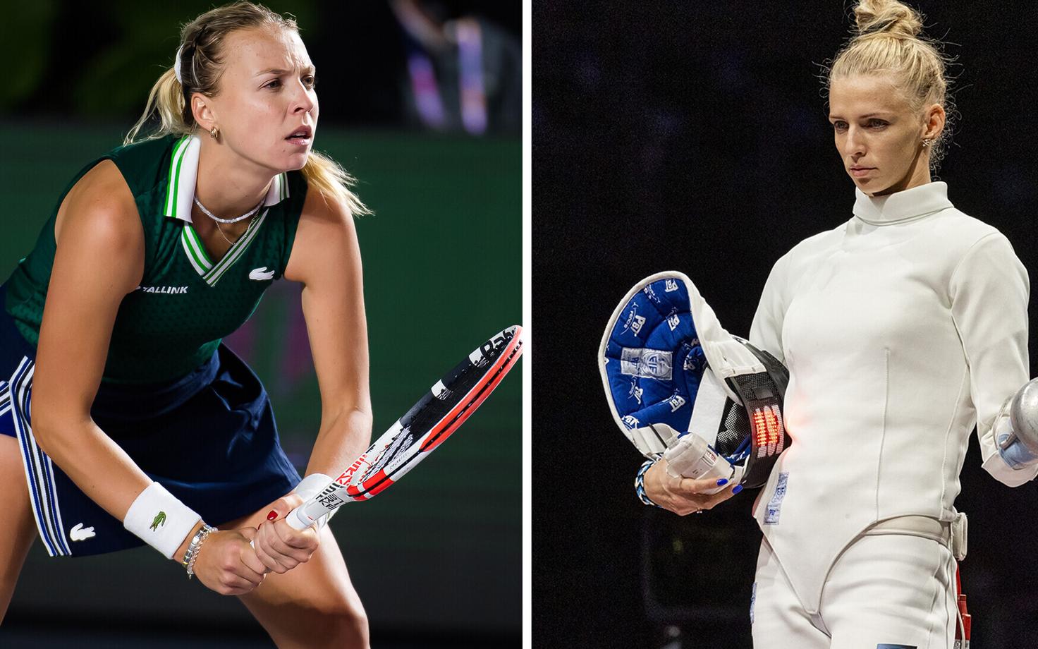 Anett Kontaveit ja Katrina Lehis