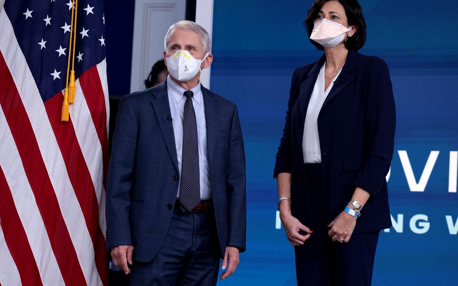 Anthony Fauci ja Rochelle Walensky