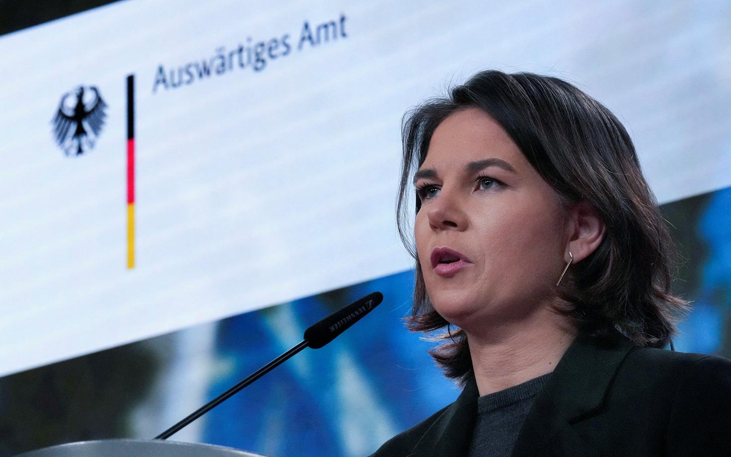 Saksamaa välisminister Annalena Baerbock