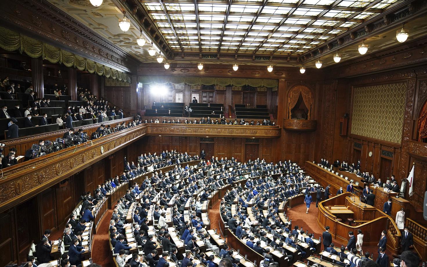 Jaapani parlament.