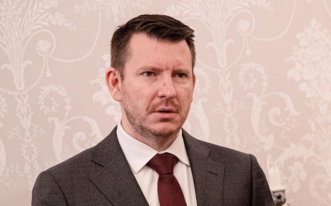 Канцлер Министерства иностранных дел Эстонии Йонатан Всевиов.