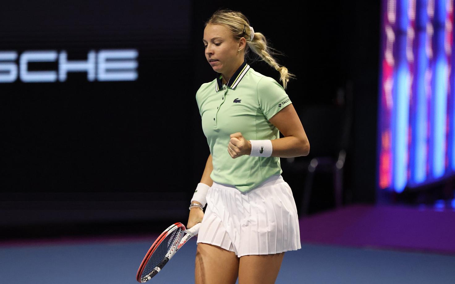 Anett Kontaveit Peterburi tenniseturniiril
