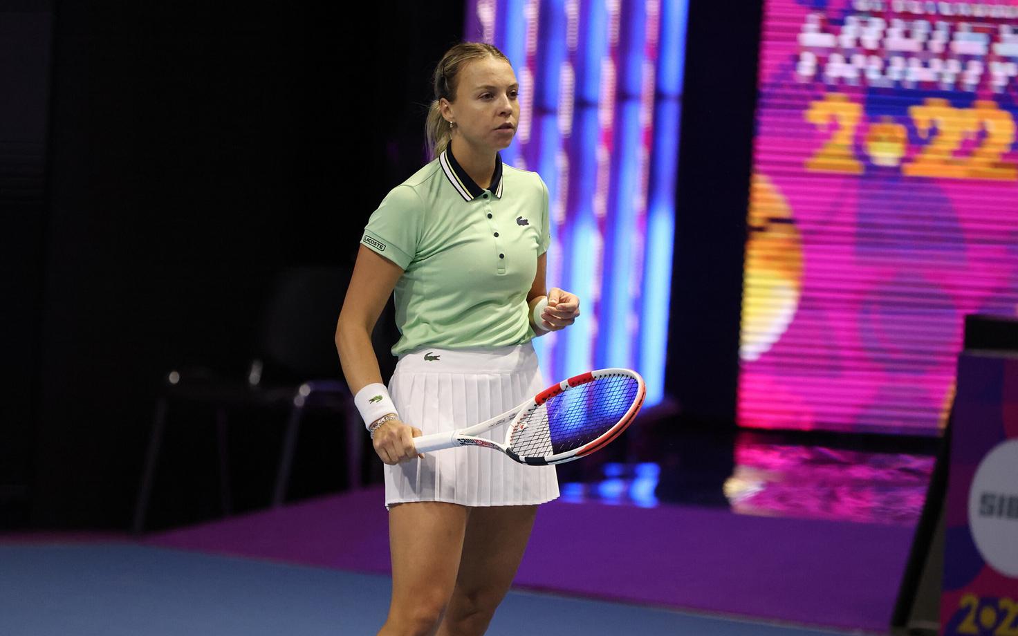 Anett Kontaveit Peterburi tenniseturniiril
