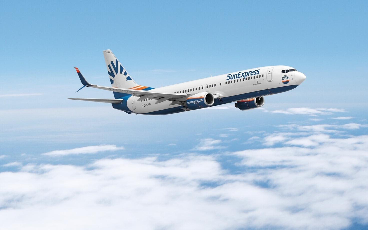 SunExpressi lennud Antalyasse toimuvad Boeing 737 tüüpi lennukitega.