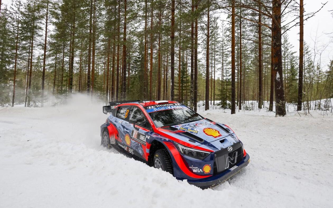 Ott Tänak-Martin Järveoja Rootsi rallil