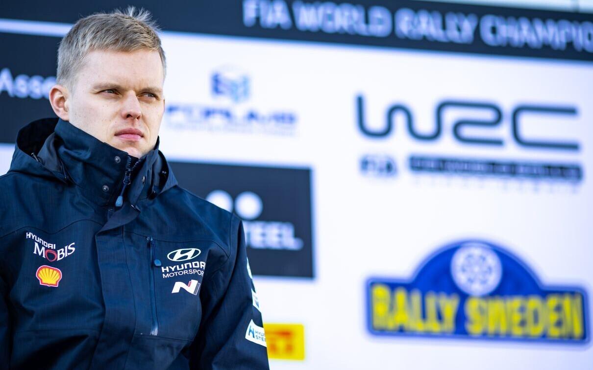 Ott Tänak Rootsi rallil