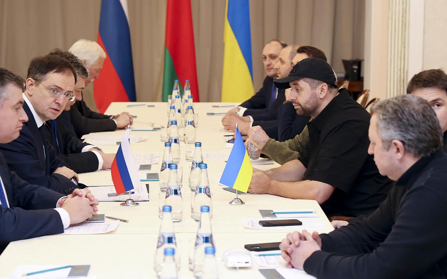 Переговоры прошли на украинско-белорусской границе.