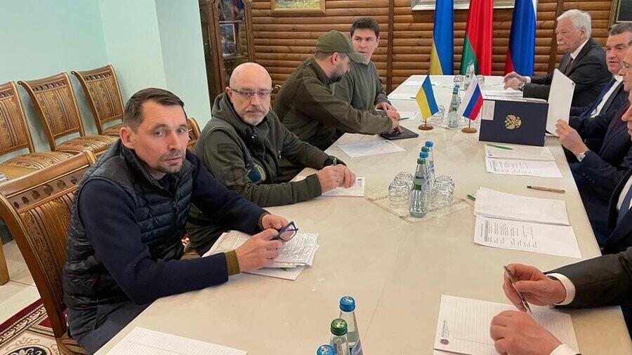 Переговоры Украины и России.